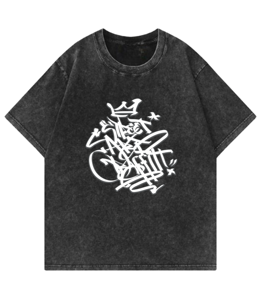 Graffiti Oversized T-Shirt - Justmini