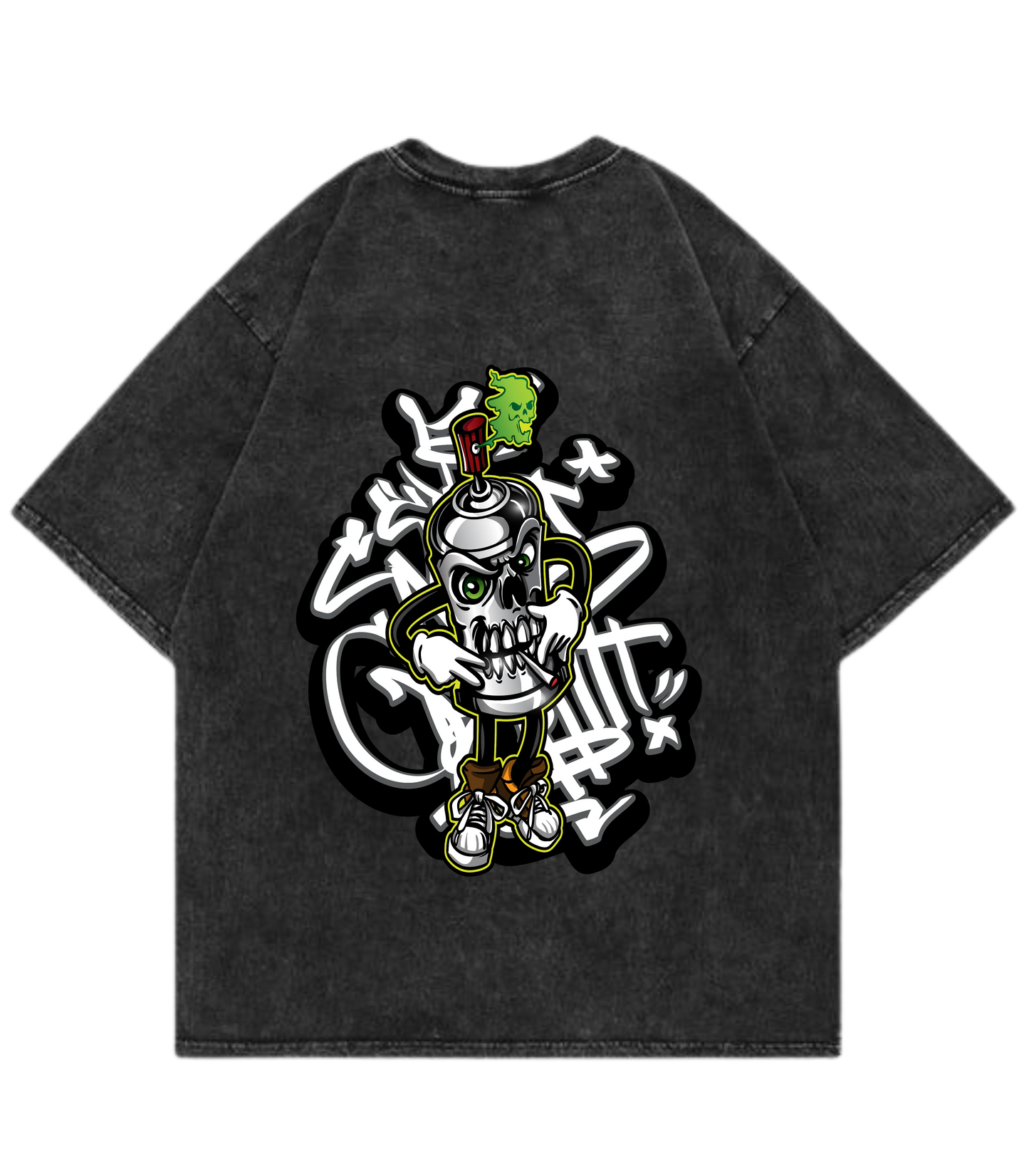 Graffiti Oversized T-Shirt - Justmini
