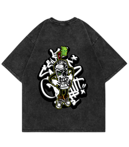 Graffiti Oversized T-Shirt - Justmini