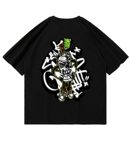 Graffiti Oversized T-Shirt - Justmini