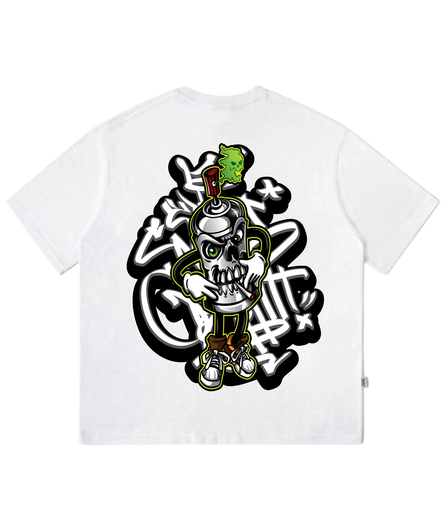 Graffiti Oversized T-Shirt - Justmini