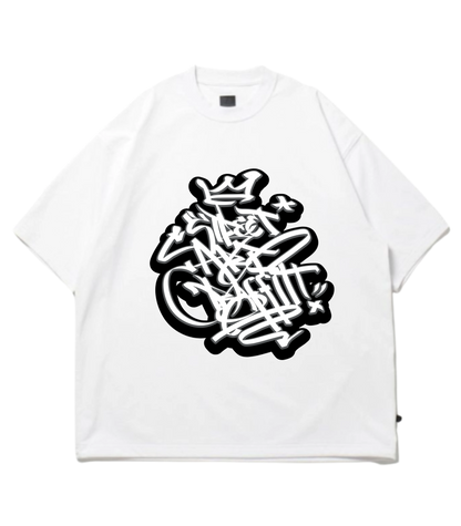 Graffiti Oversized T-Shirt - Justmini