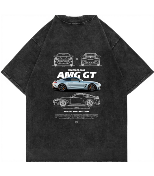 Mercedes AMG GT Oversized T-Shirt - Justmini