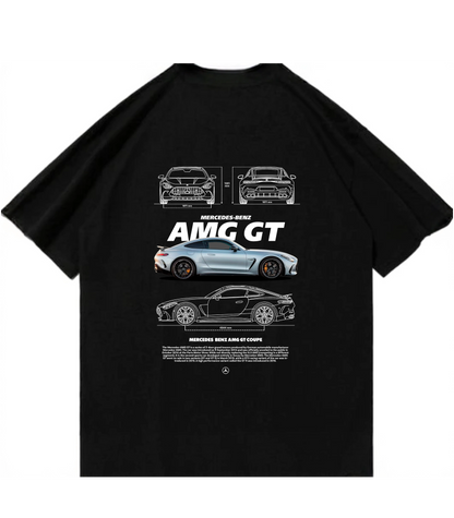 Mercedes AMG GT Oversized T-Shirt - Justmini