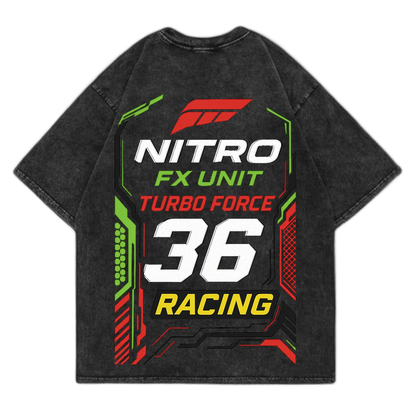 Nitro FX-09 Racing Tech Oversized T-Shirt - Justmini