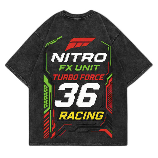 Nitro FX-09 Racing Tech Oversized T-Shirt - Justmini
