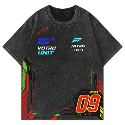 Nitro FX-09 Racing Tech Oversized T-Shirt - Justmini