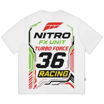 Nitro FX-09 Racing Tech Oversized T-Shirt - Justmini