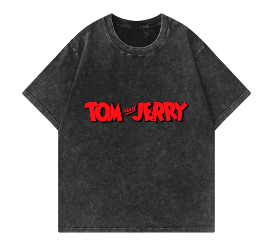 Tom & Jerry Acid B Oversized T-Shirt - Justmini